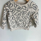 Heart Lines Sweater / 2T