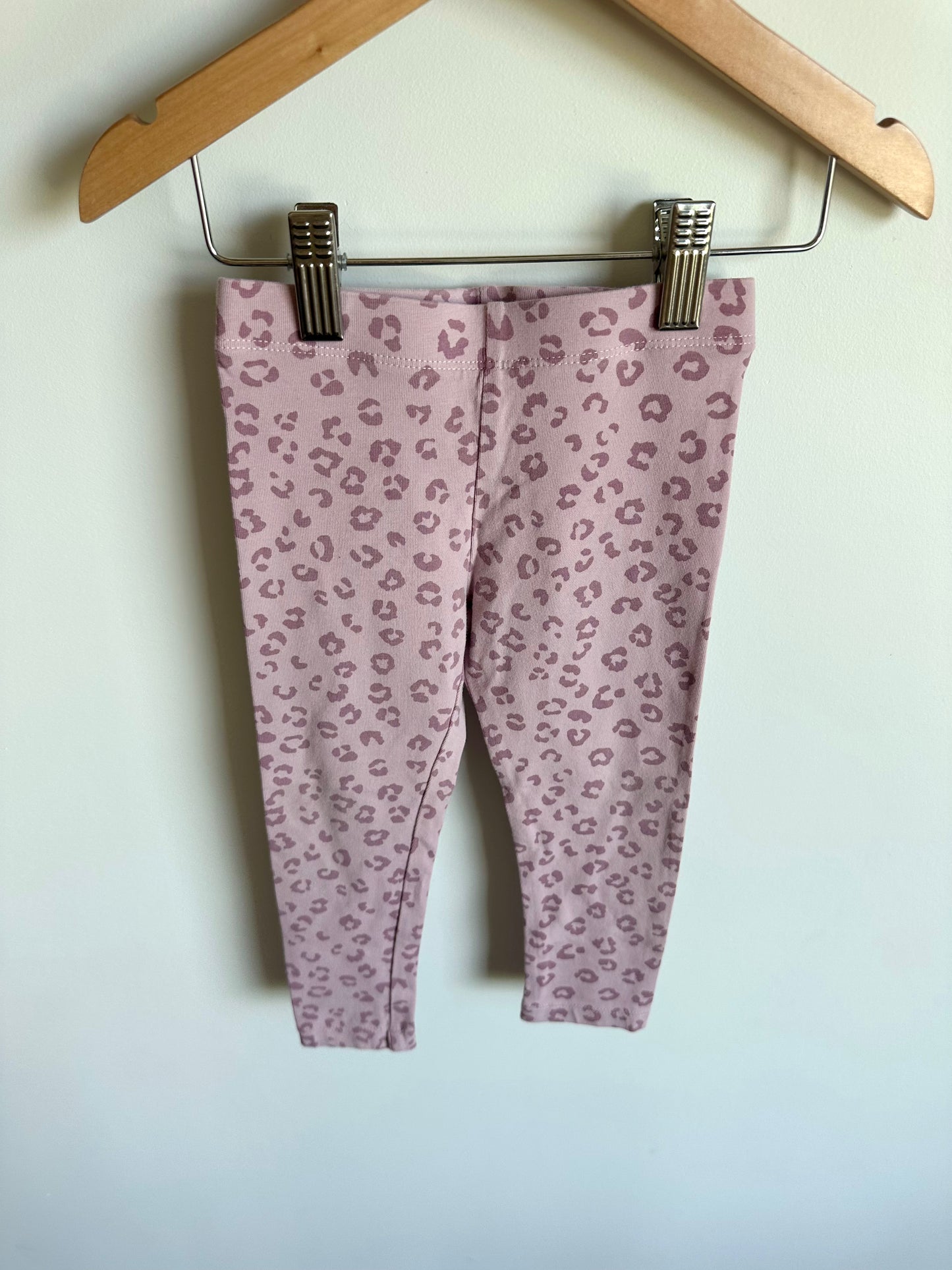 Pink Animal Print Leggings / 2T