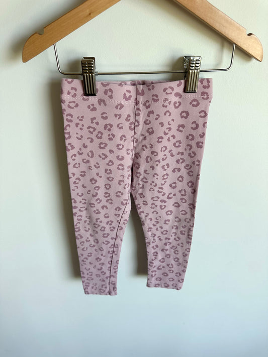 Pink Animal Print Leggings / 2T