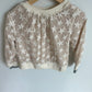 Cream Stars Sweater / 2T