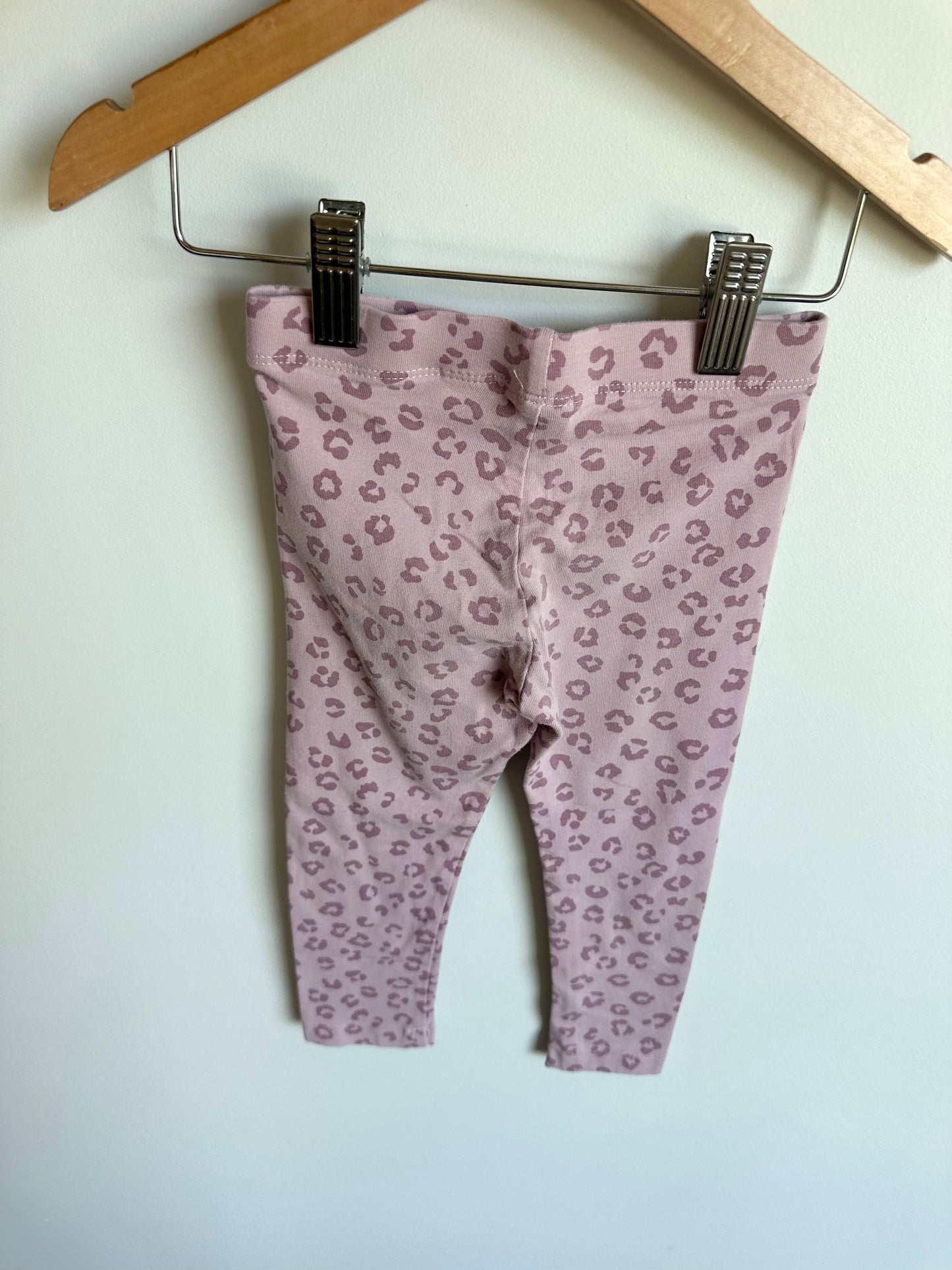 Pink Animal Print Leggings / 2T