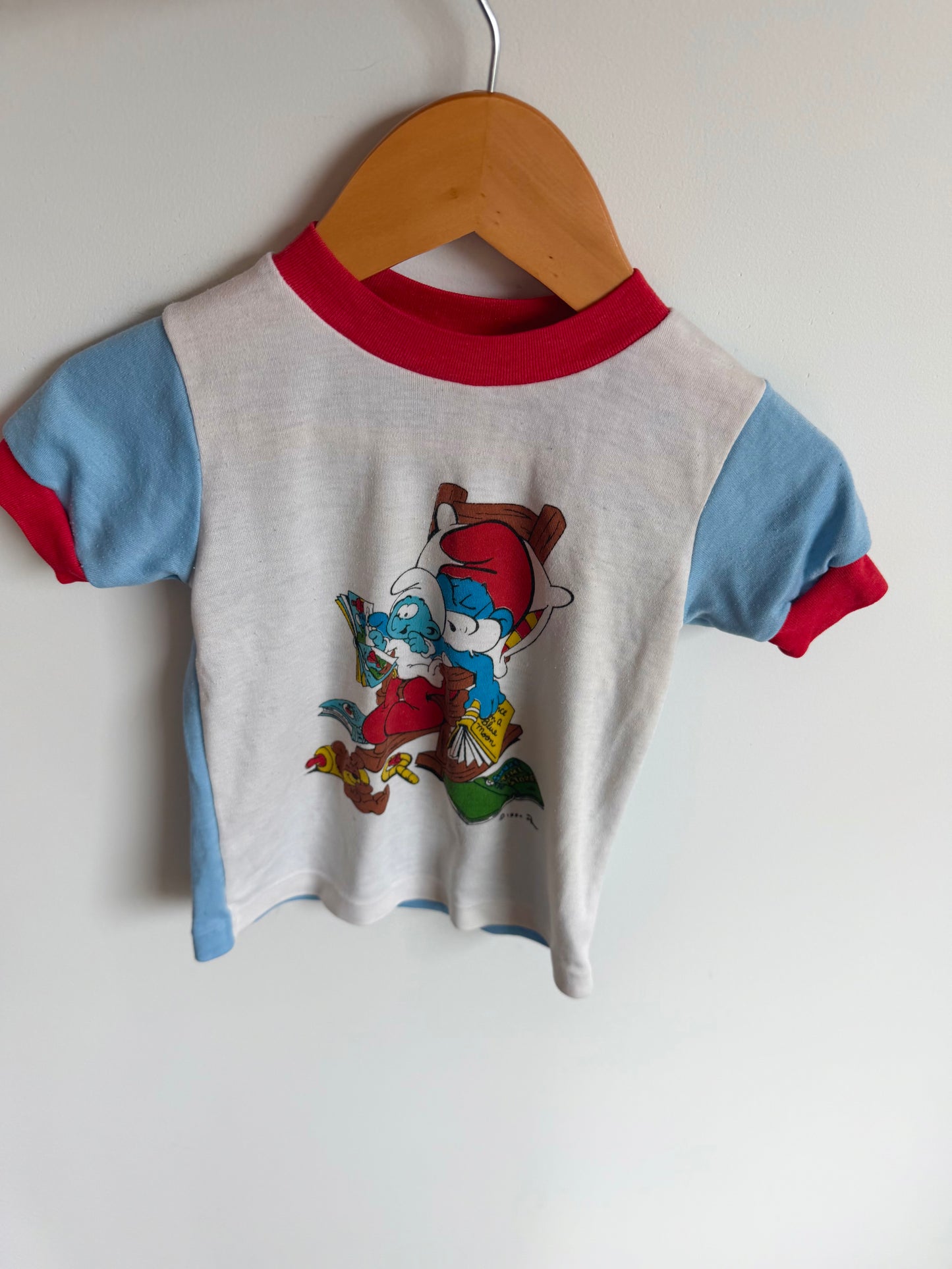 Vintage Smurf Top (PLAY) / 12m?