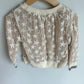 Cream Stars Sweater / 2T