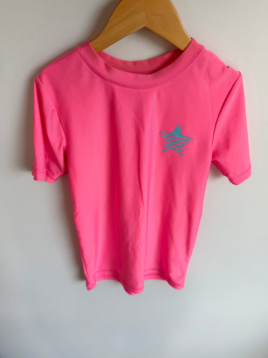 Star Pink Swim Top / 10-12 years