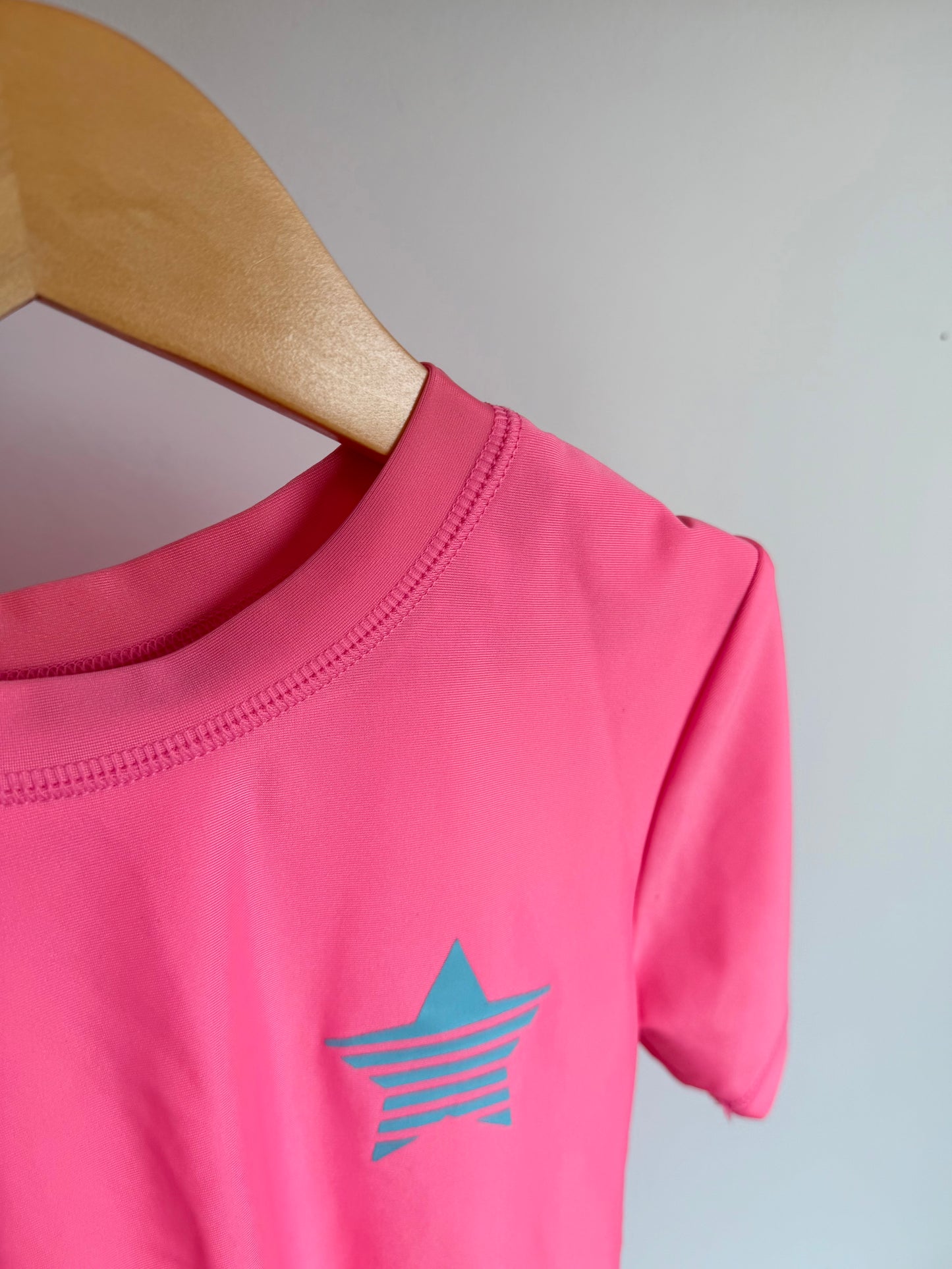 Star Pink Swim Top / 10-12 years