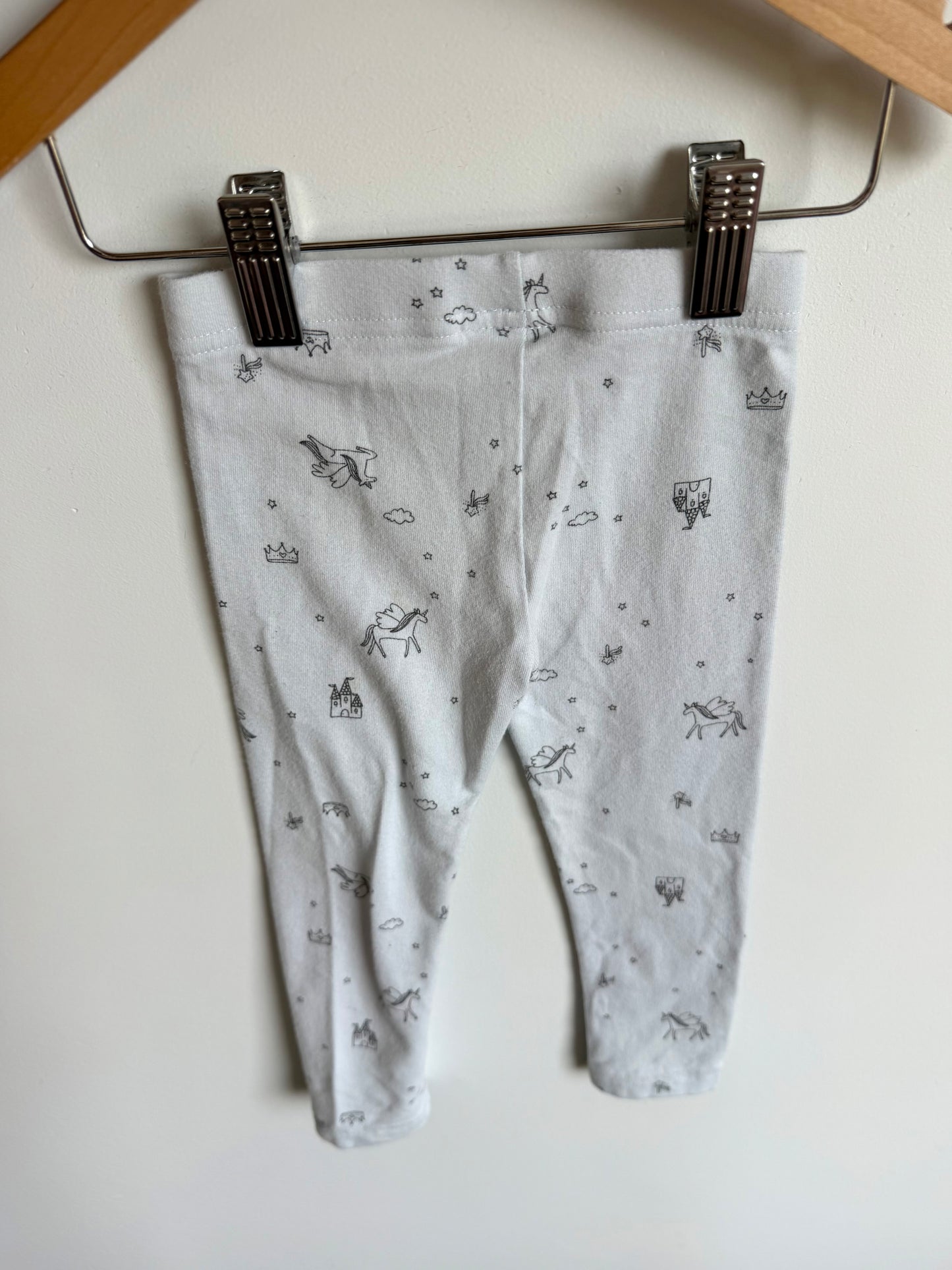 Unicorn Castle Leggings / 24m
