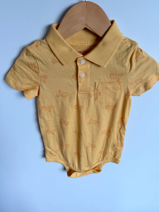 Scooter Golf Shirt Bodysuit / 12-18m
