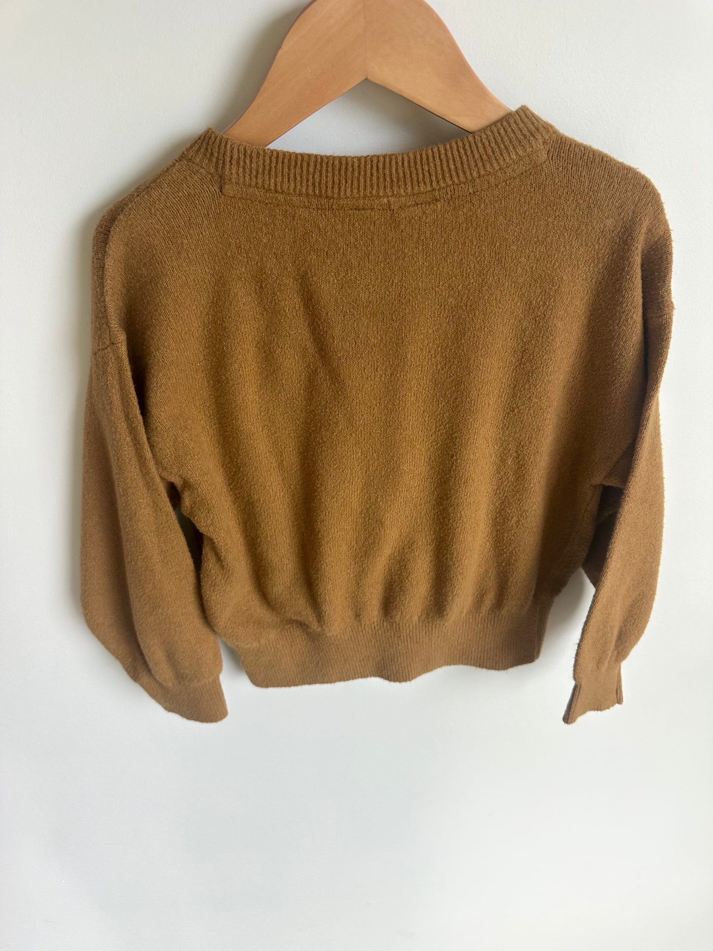 Bronze Heart Sweater / 4-5T