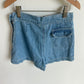 Denim Skort Shorts / 7-9 years