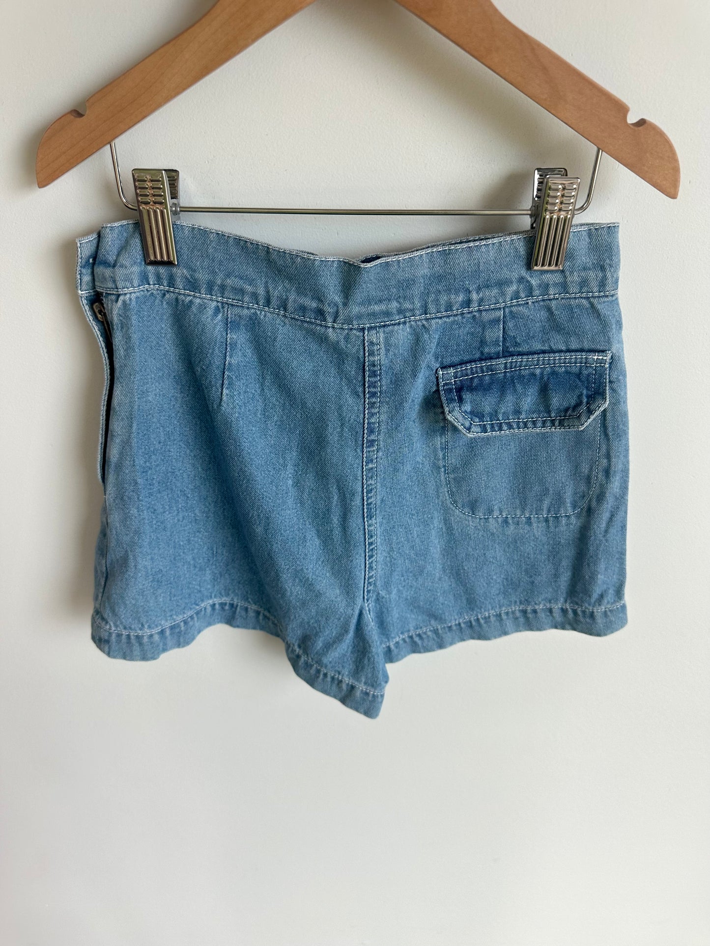 Denim Skort Shorts / 7-9 years