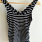 Thyme Striped Maternity Tank / XS