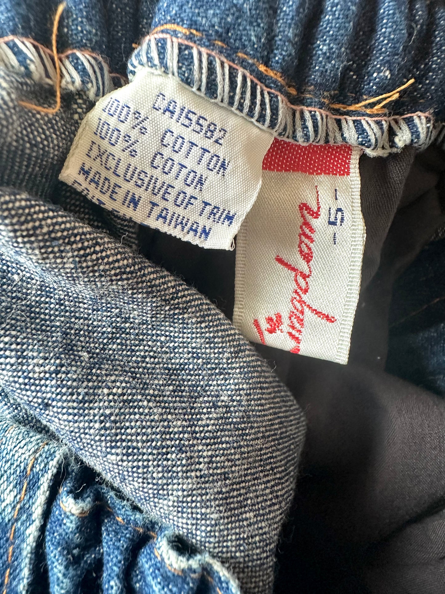 Vintage Floral Embroidery Shorts / 5 years