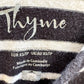 Thyme Striped Maternity Tank / XS