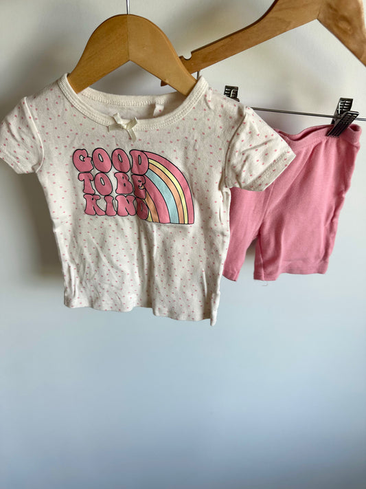 Good to Be Kind Top + Shorts / 2T