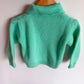 Handmade Mint Green Knit Sweater / 18-24m?