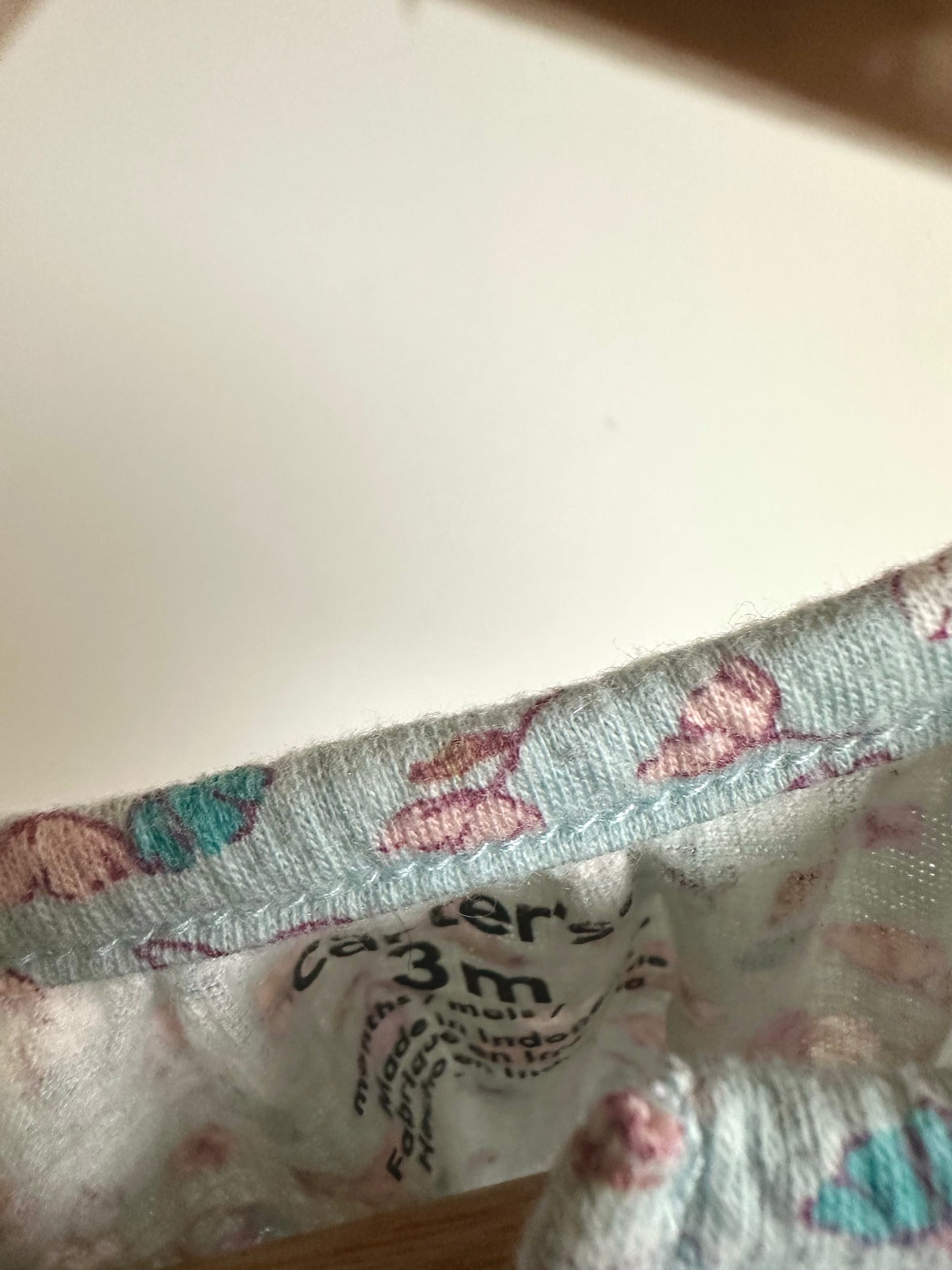 Blue Floral Top / 3m