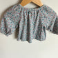 Blue Floral Top / 3m