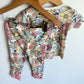 Retro Floral Top + Shorts Set / 2T