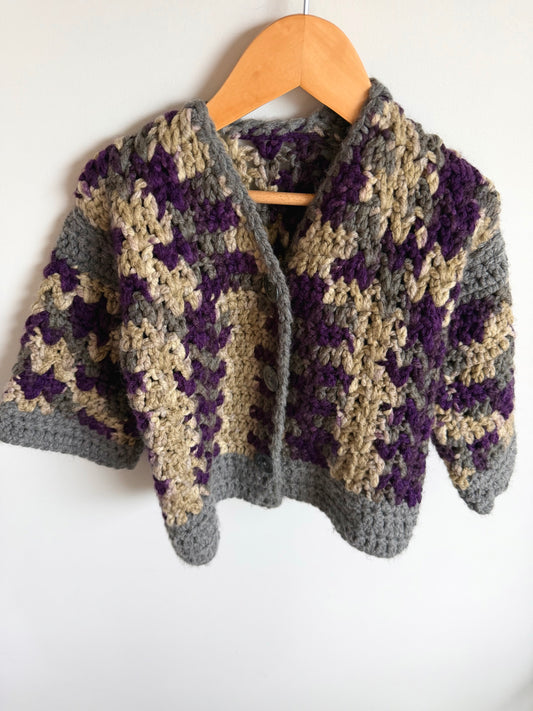 Handmade Knit Chunky Sweater / 2T?