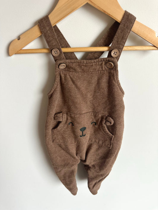 Brown Bear Overalls / 6m