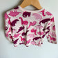 Pink Dinosaur Top / 2T