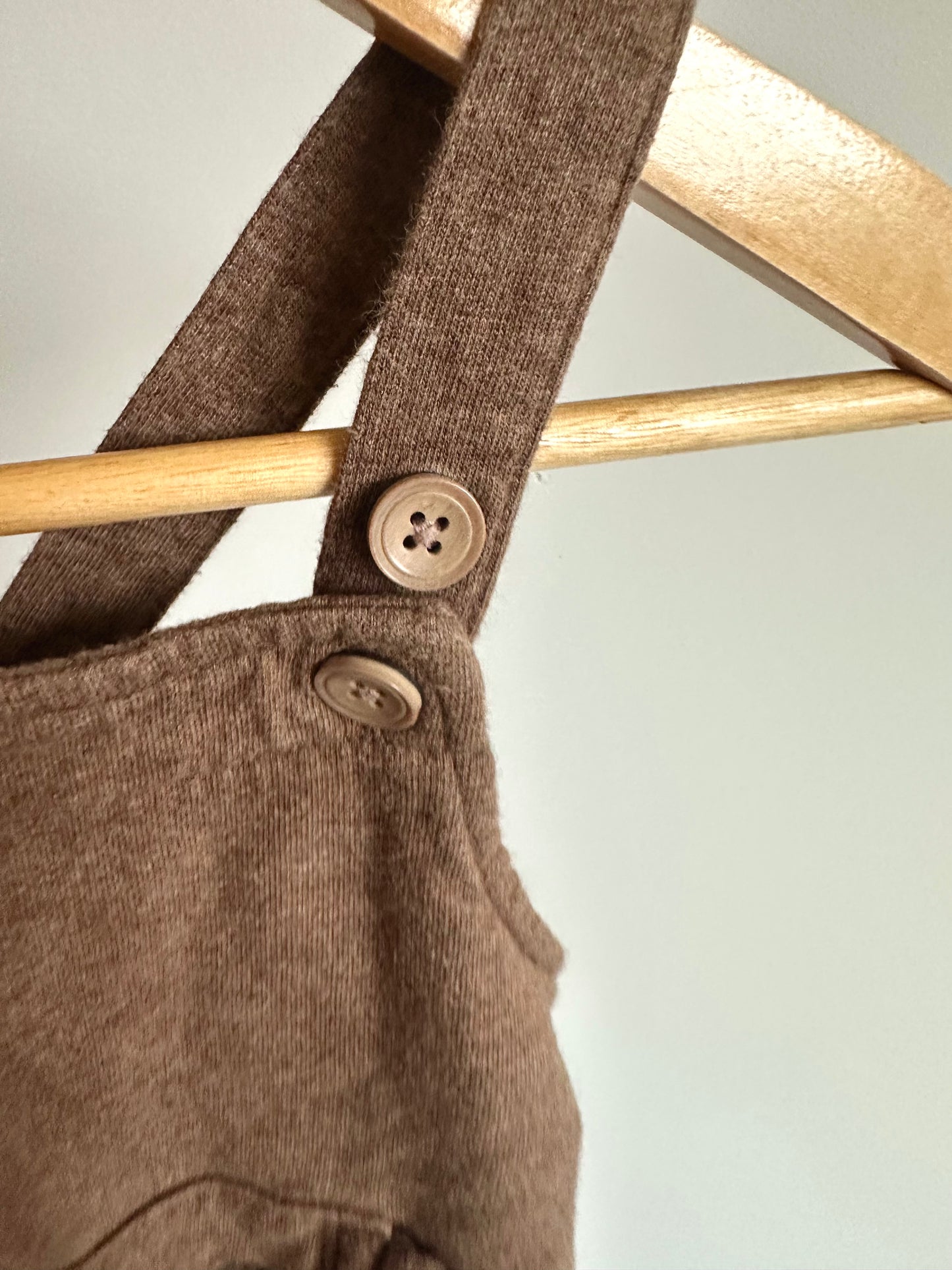 Brown Bear Overalls / 6m