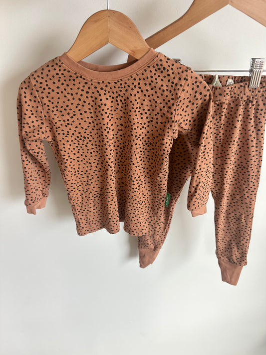 Parade Dotted Pj Set / 2T