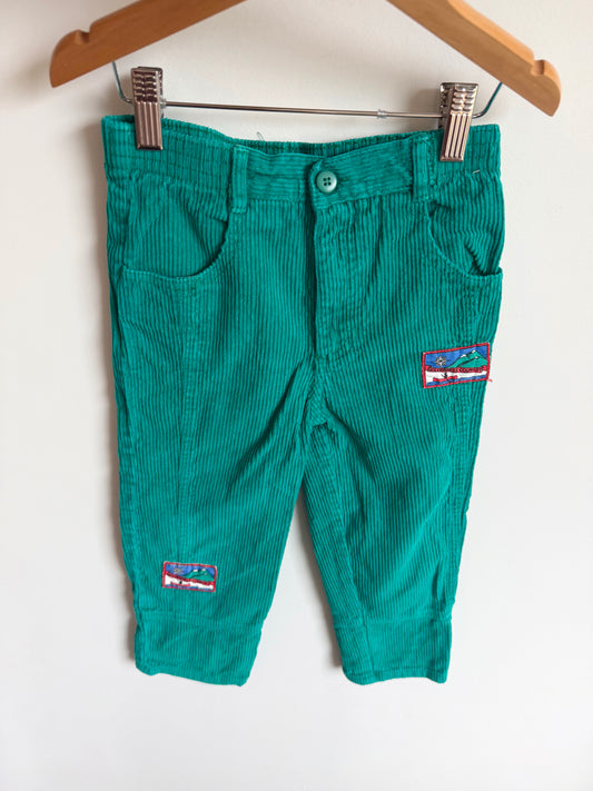 Vintage Teal Cords / 4T