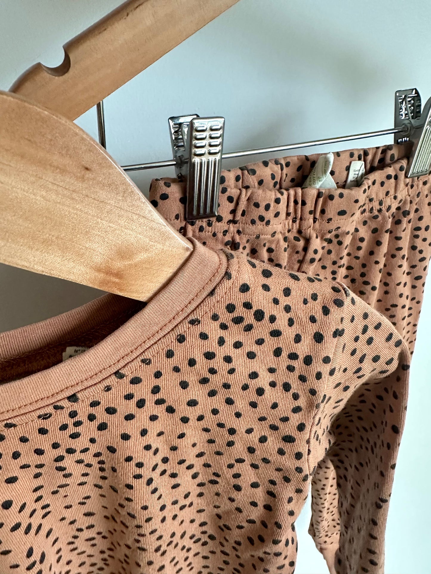 Parade Dotted Pj Set / 2T