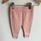 Pink Dots Footed Pants / 3-6m