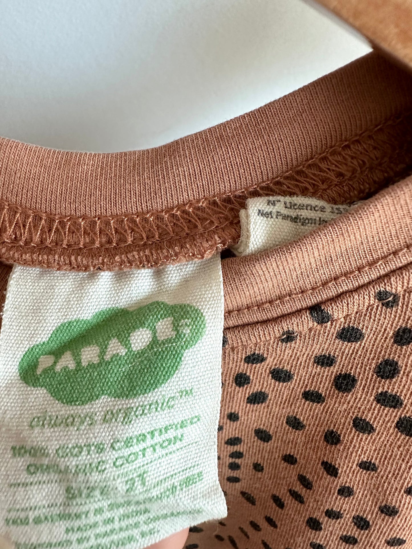 Parade Dotted Pj Set / 2T