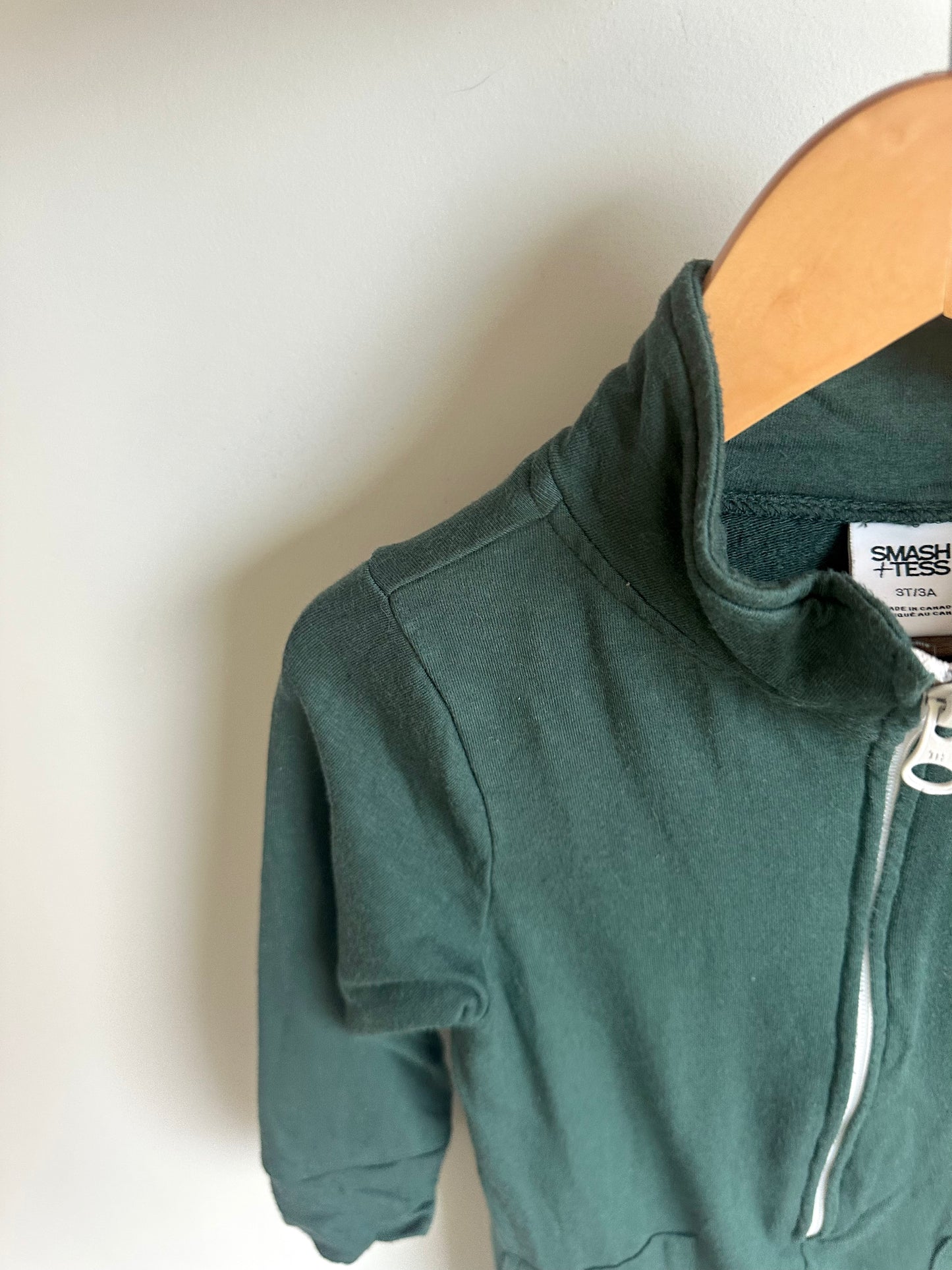 Bamboo Green Jumpsuit / 3T