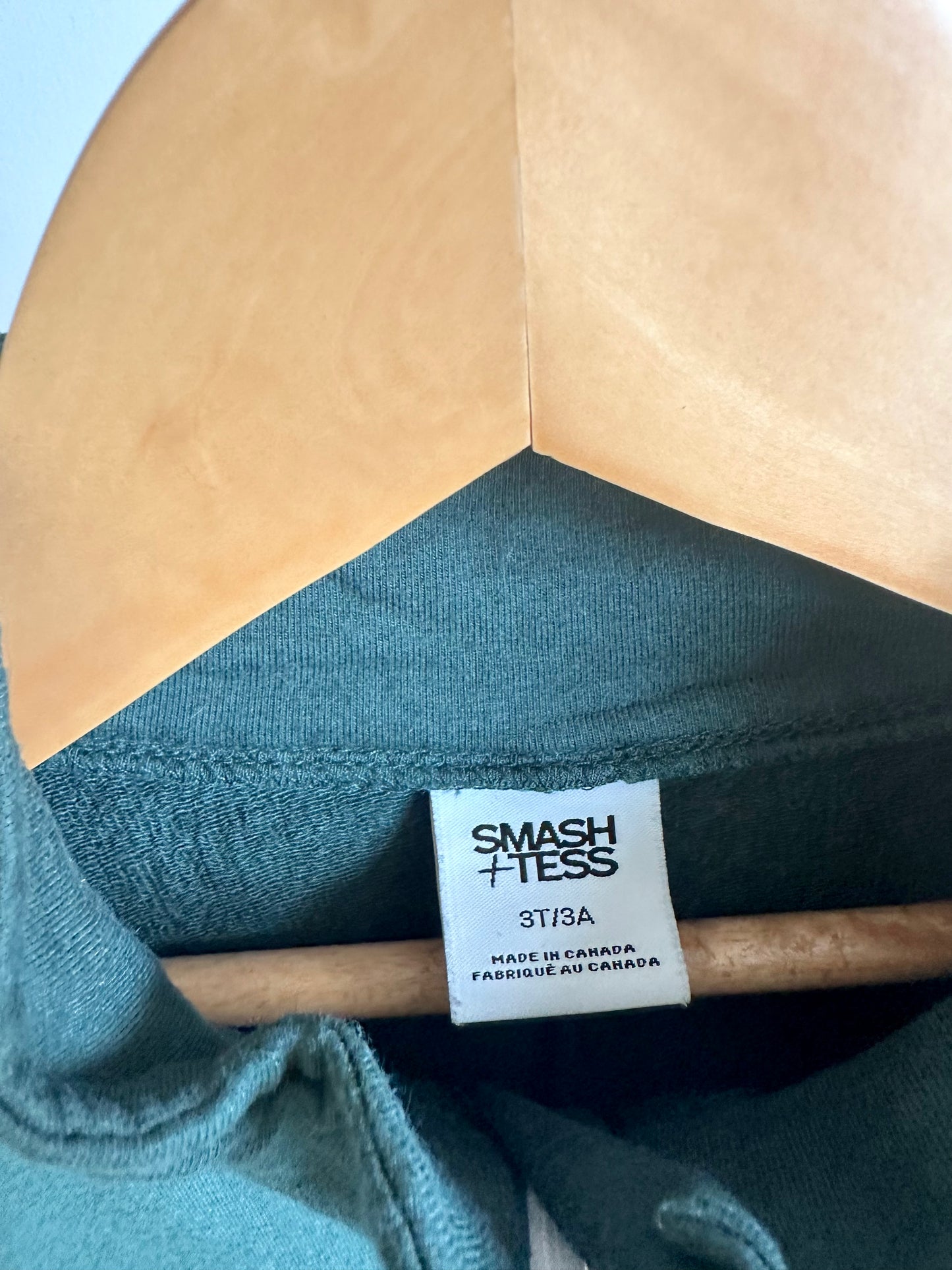 Bamboo Green Jumpsuit / 3T