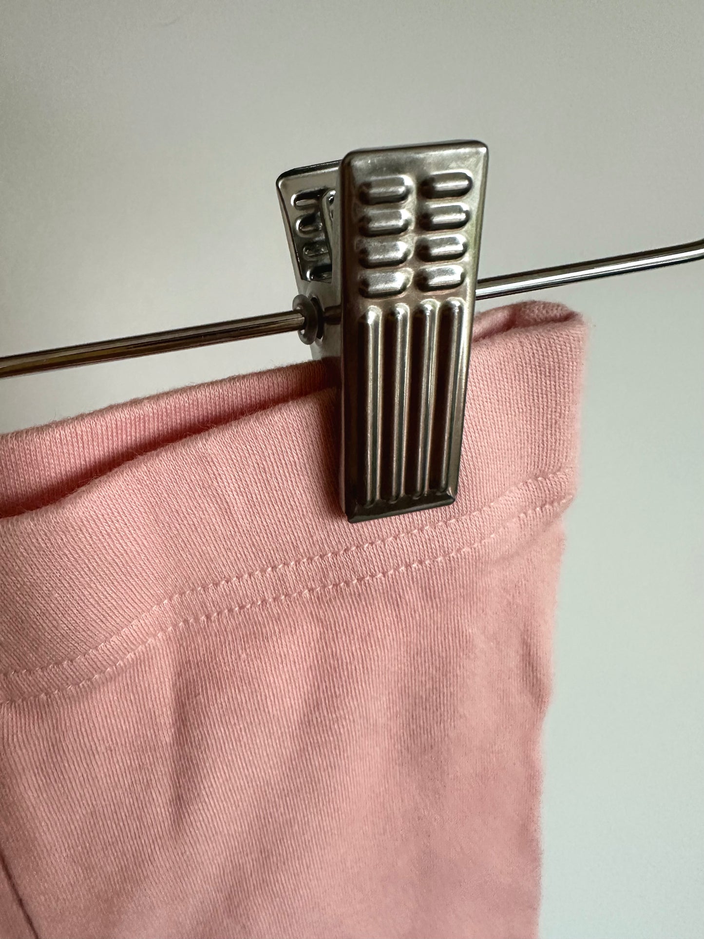 Pink Ruffle Back Footed Pants / 3-6m