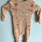 Peach Candy Sleeper / 3-6m