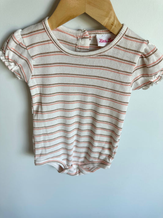 Stripes Shimmer Bodysuit / 18m