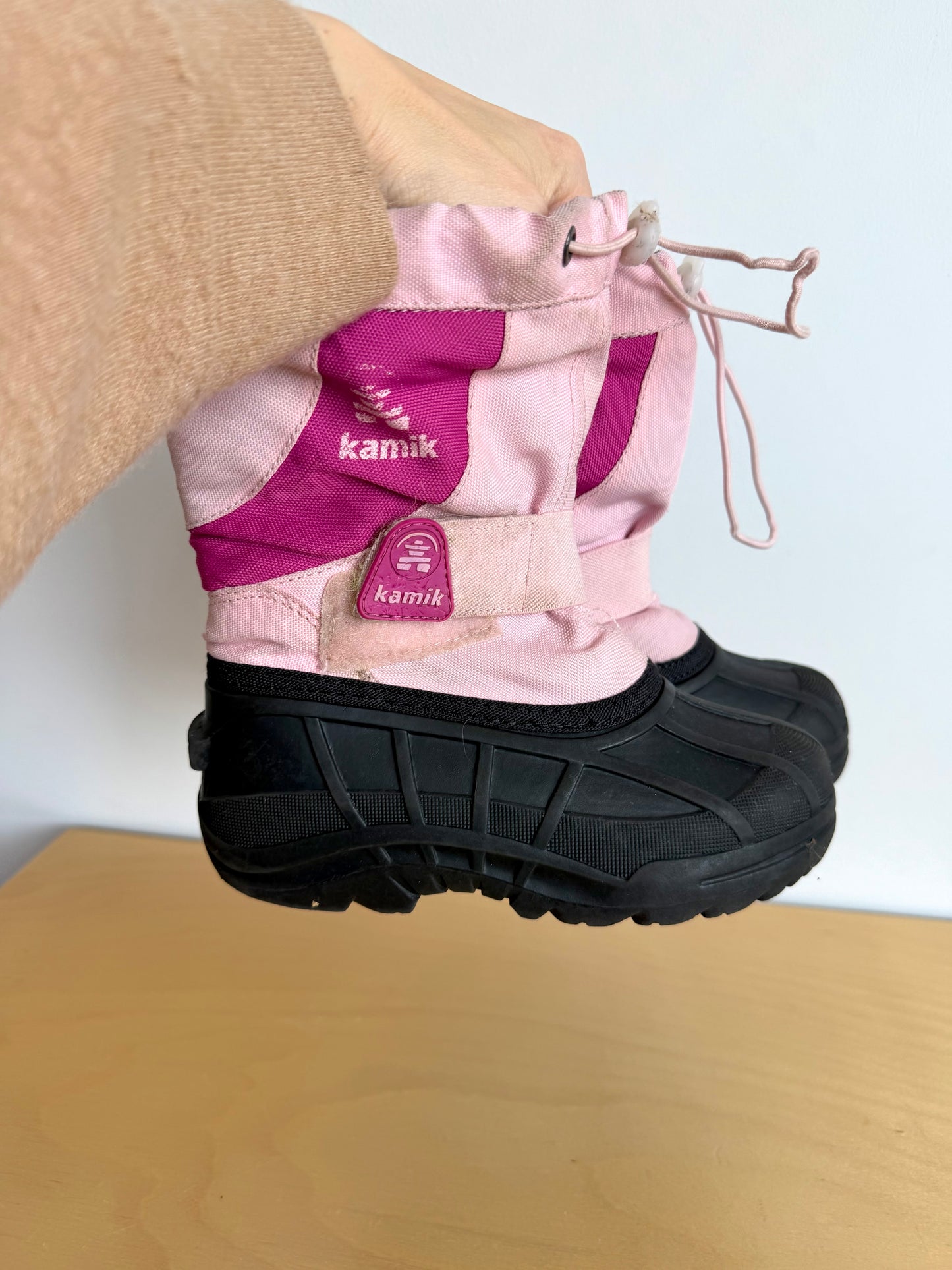 Kamik Pink Winter Boots / Size 1.5 Big Kid
