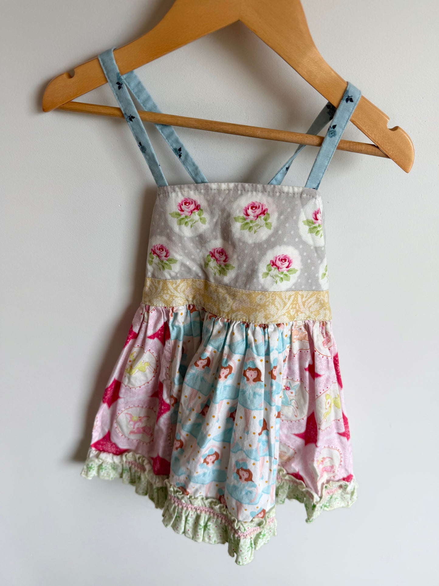 Ballerina Mixed Patterns Dress / 2T