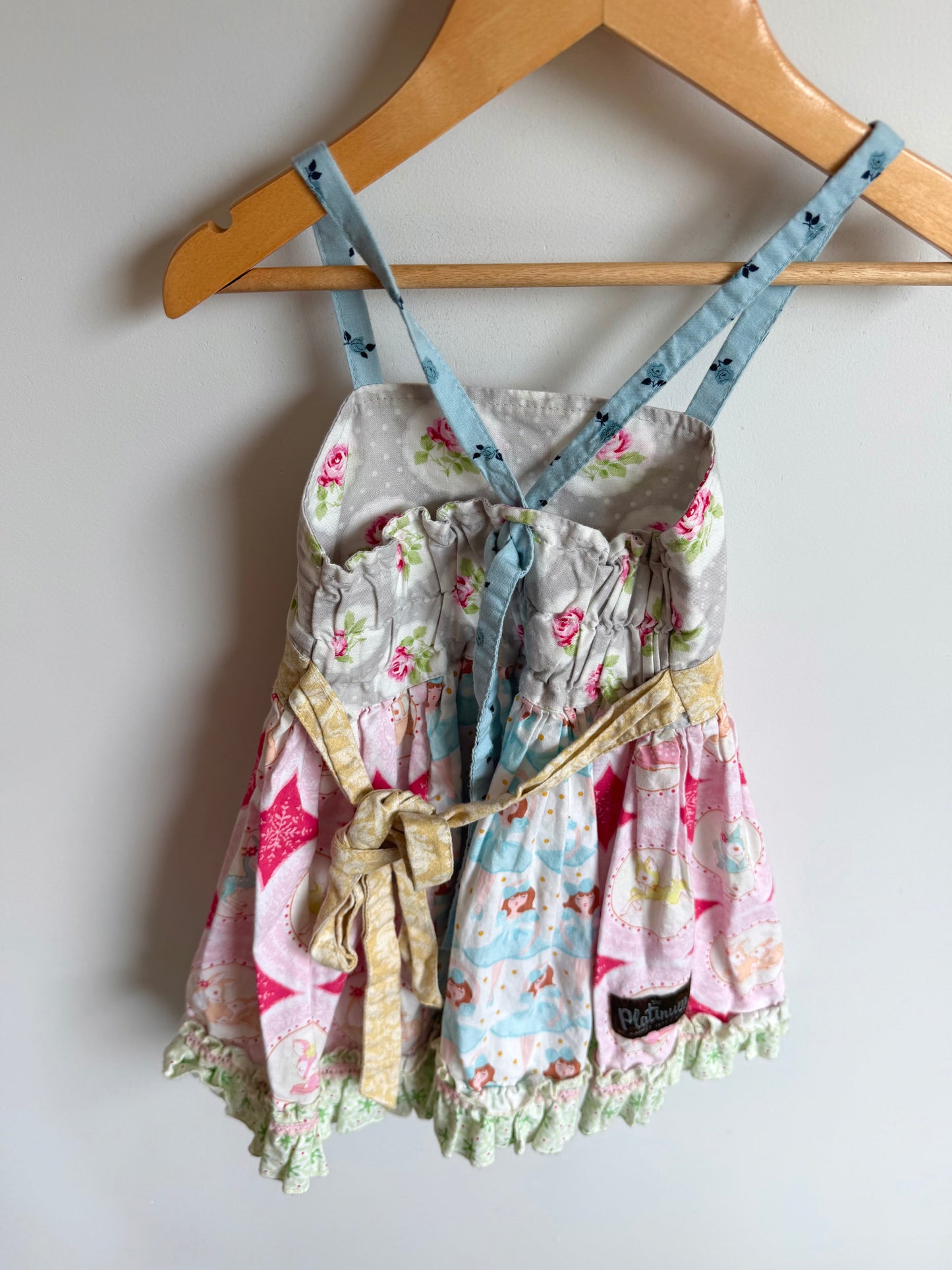 Ballerina Mixed Patterns Dress / 2T
