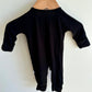 Preemie Bamboo Black Sleeper / 0m