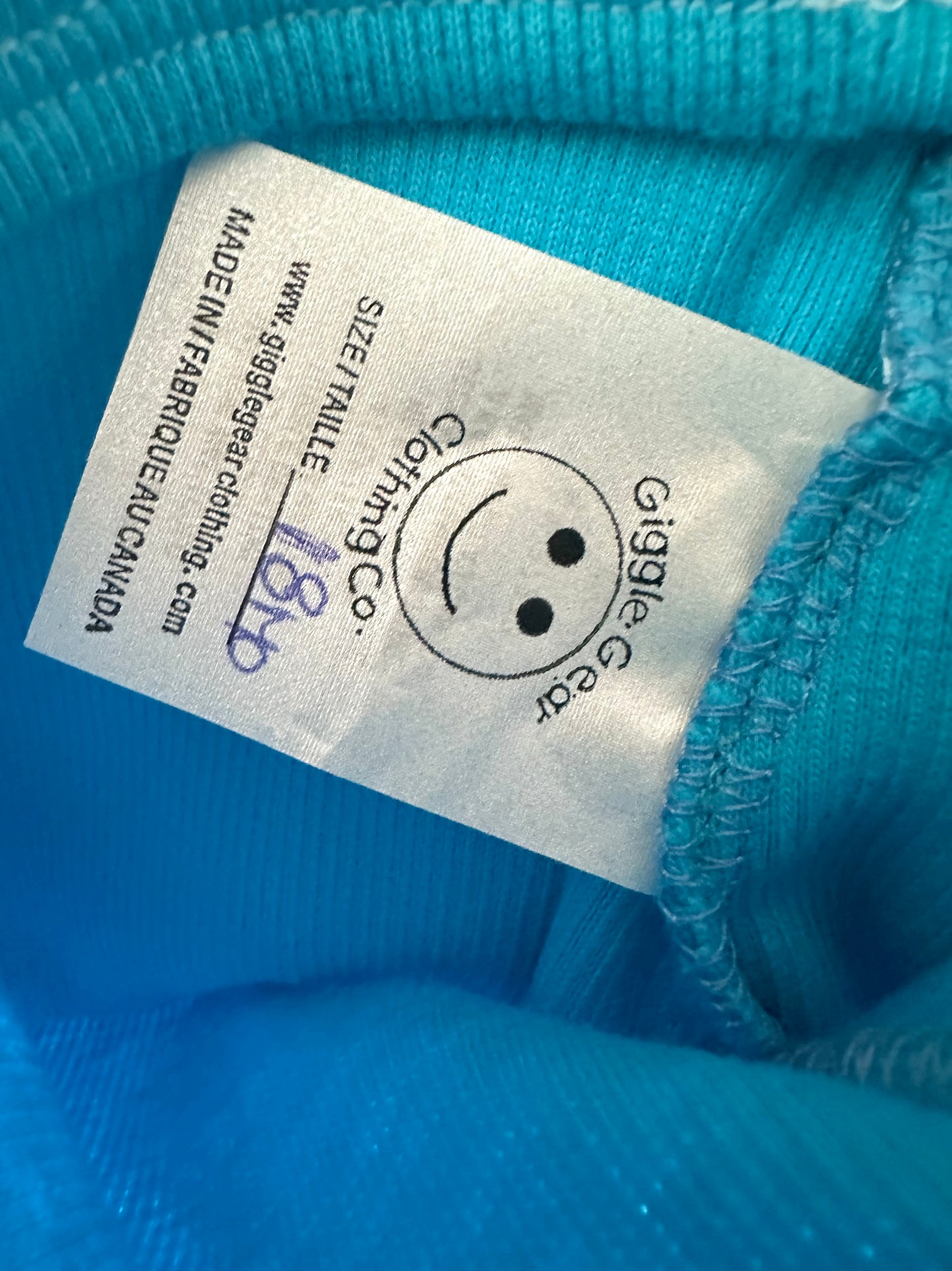 Made In Canada Blue Pants / 18m