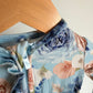 Posh Peanut Floral Blue Sleeper / 0-3m