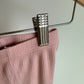 Pink Ribbed Leggings / 12-18m