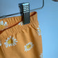Orange Daisy Leggings (With Tags) / 3T