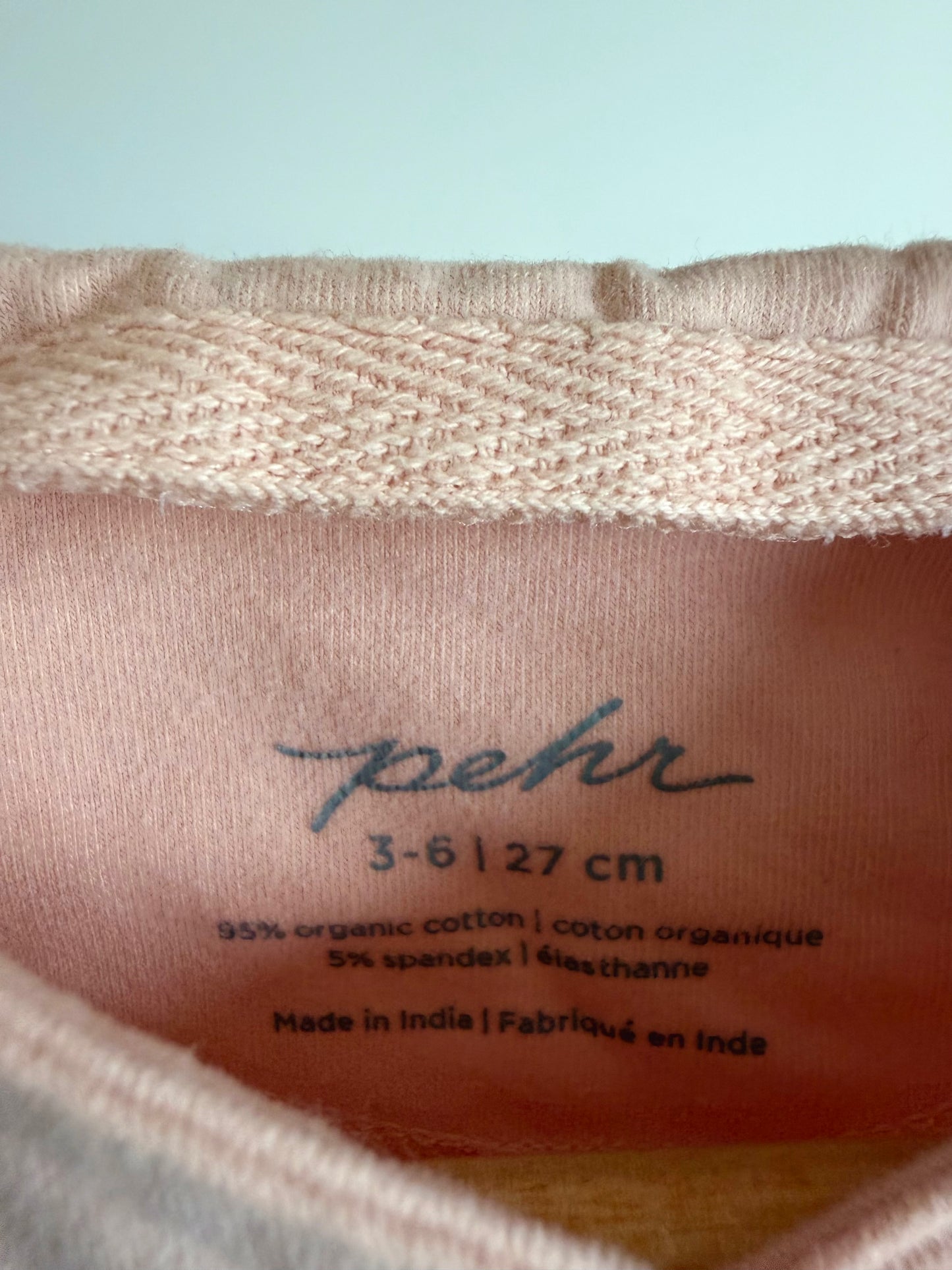 Pehr Blush Wrap Top / 3-6m