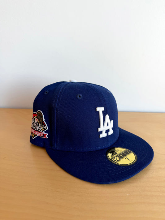 LA Dodgers World Series New Era Cap / Size 7 (55.8cm)