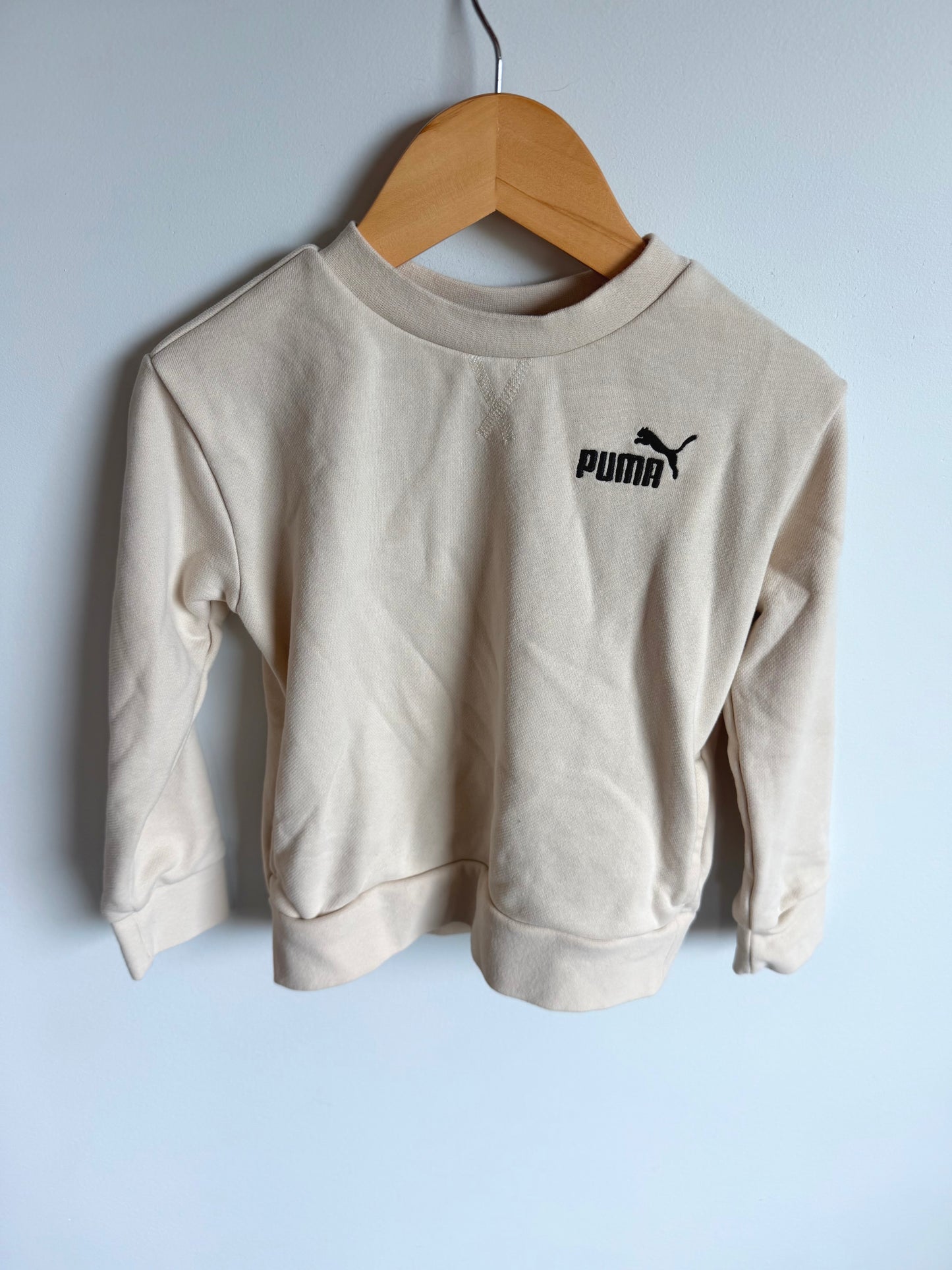 Puma Cream Sweater / 4T