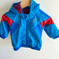 Blue Adidas Windbreaker with Removable Hood / 0-3m