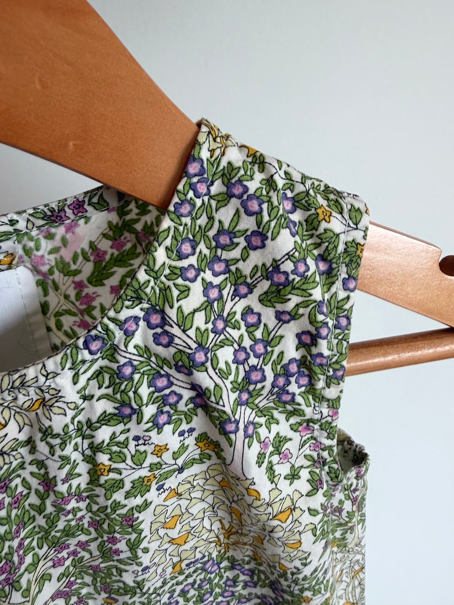 Tree Floral Tank Dress / 3T