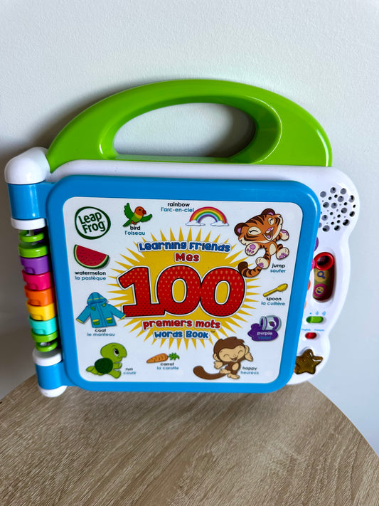 Learning 100 Words- English & French (No Shipping)